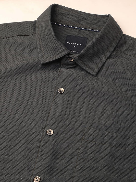 Solid Army Green Shirt