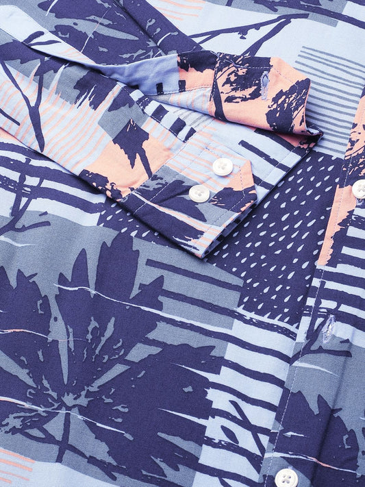 Multicolour Abstract Printed Shirt