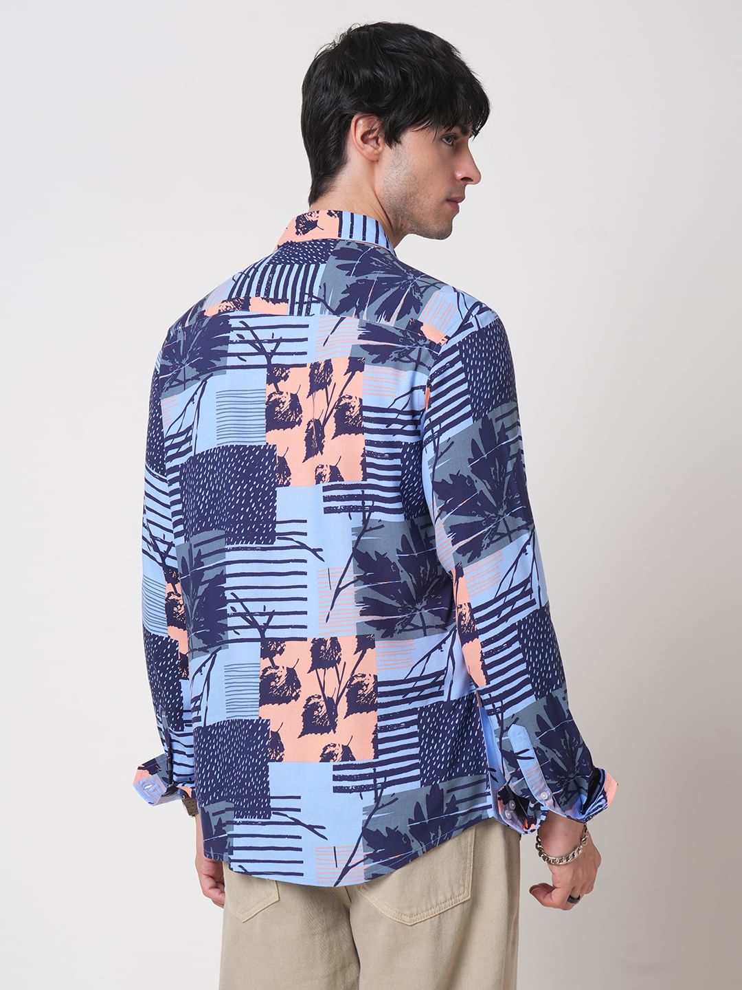 Multicolour Abstract Printed Shirt
