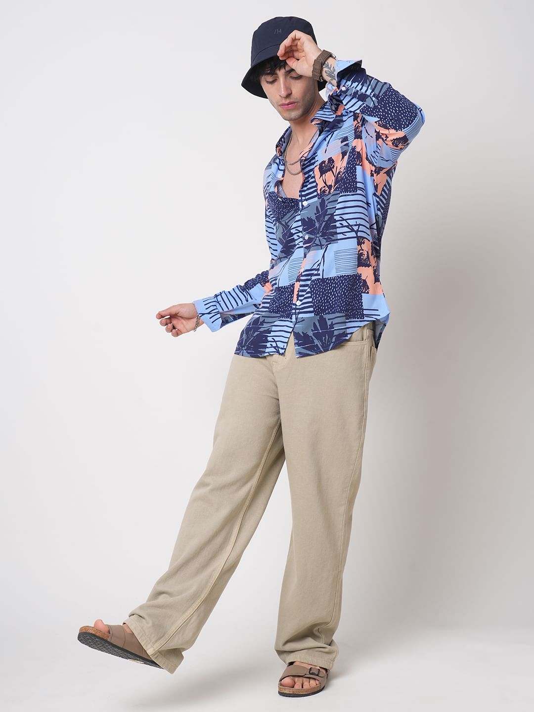 Multicolour Abstract Printed Shirt