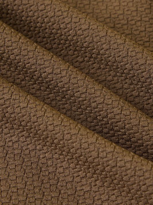Meticulous Olive Textured Shirt