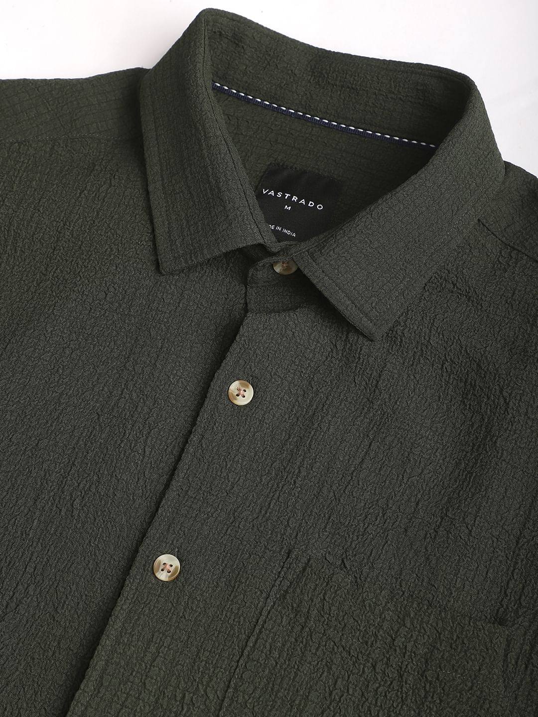 Army Olive Creased Shirt