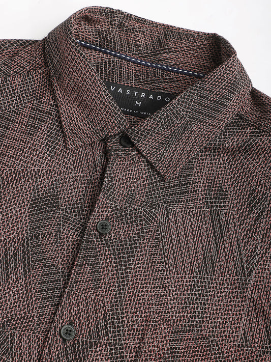 Radiant Multicolour Abstract Printed Shirt