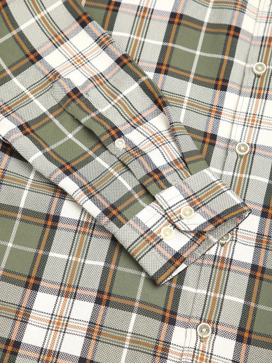 Timeless Tartanique Green Checkered Shirt