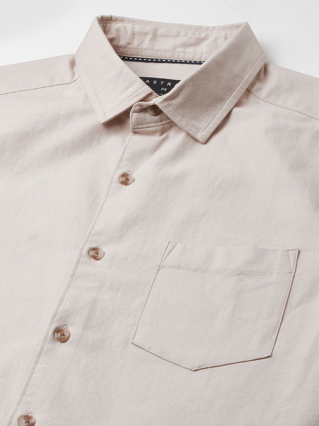 Elegant Beige Overshirt