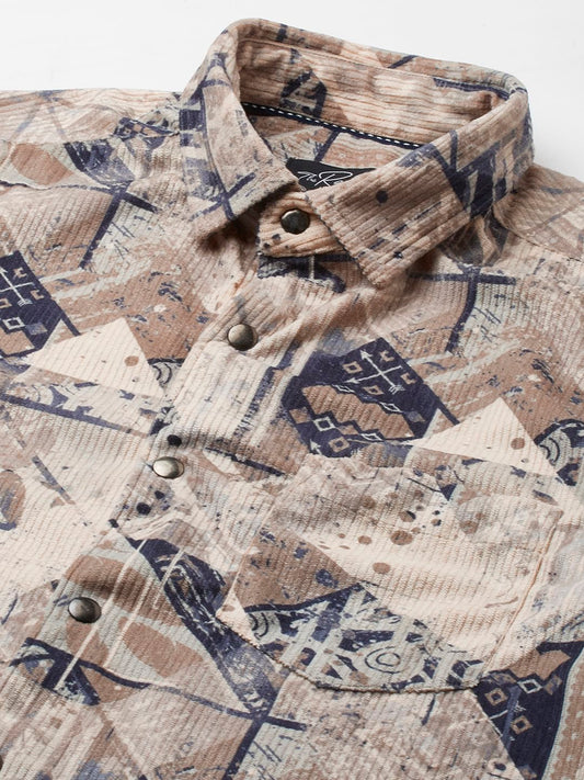 Graffito Multicolour Corduroy Shirt