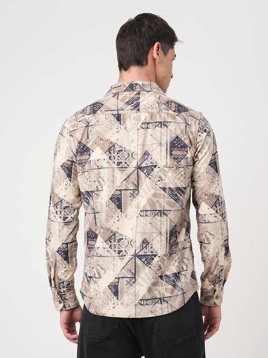 Graffito Multicolour Corduroy Shirt