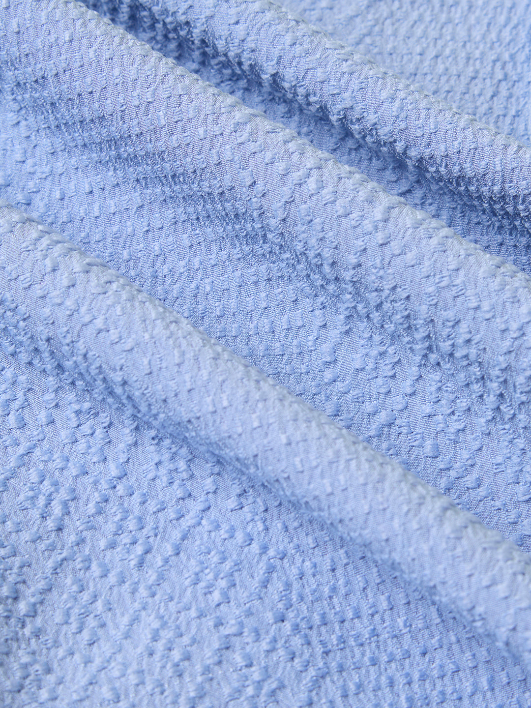 Carolina Blue Diamond Weave Textured Shirt