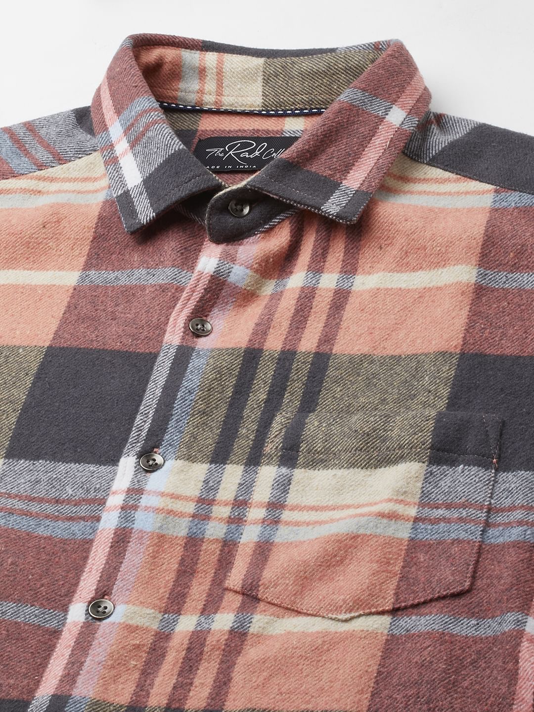 Multicolour Tartanique Checked Flannel Shirt