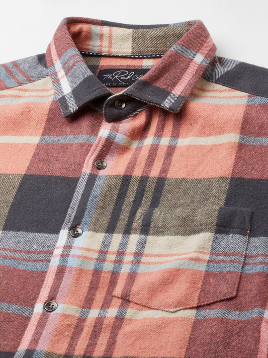 Multicolour Tartanique Checked Flannel Shirt