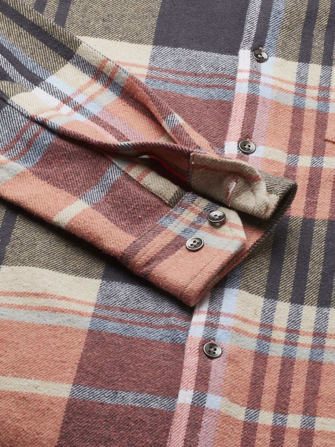 Multicolour Tartanique Checked Flannel Shirt