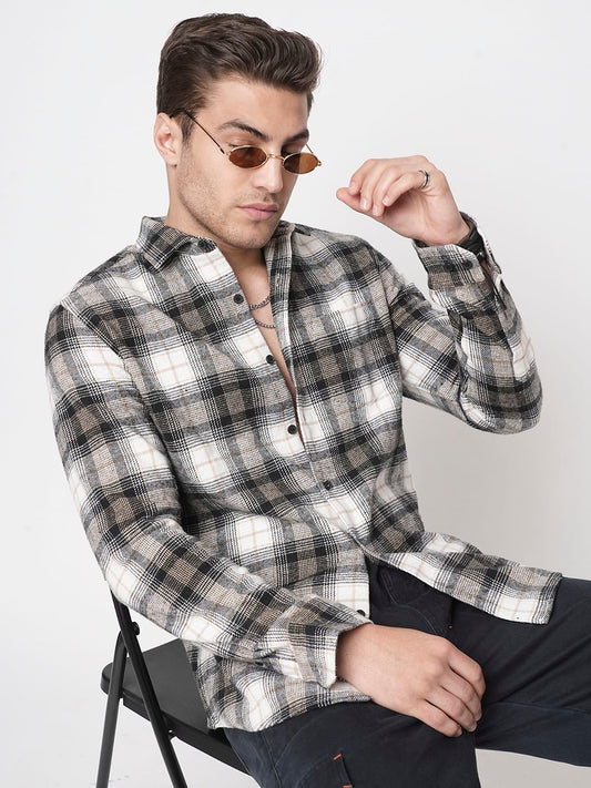 Super Soft Multicolour Plaid Checks Flannel Shirt