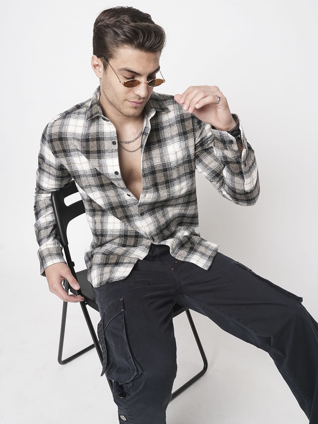 Super Soft Multicolour Plaid Checks Flannel Shirt