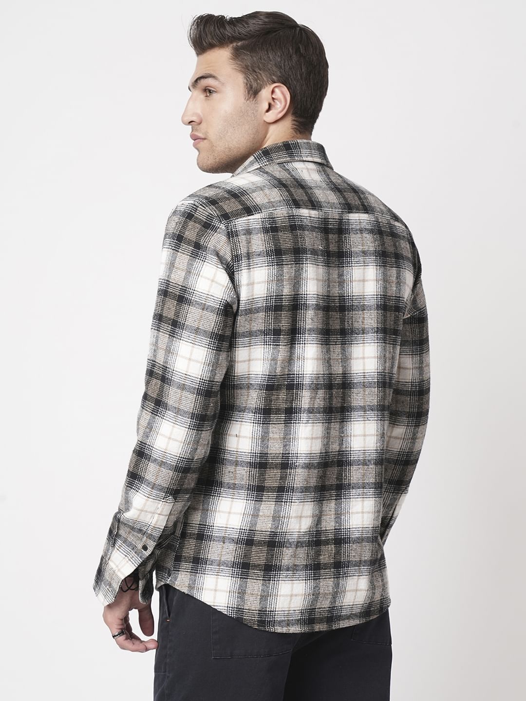 Super Soft Multicolour Plaid Checks Flannel Shirt