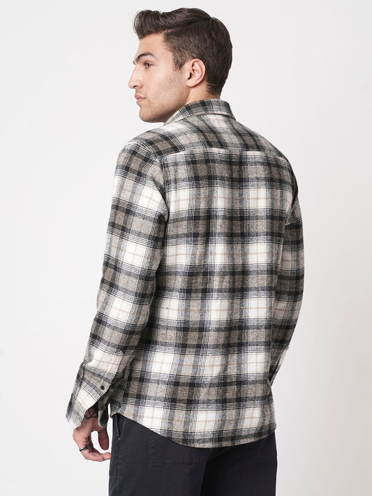 Super Soft Multicolour Plaid Checks Flannel Shirt