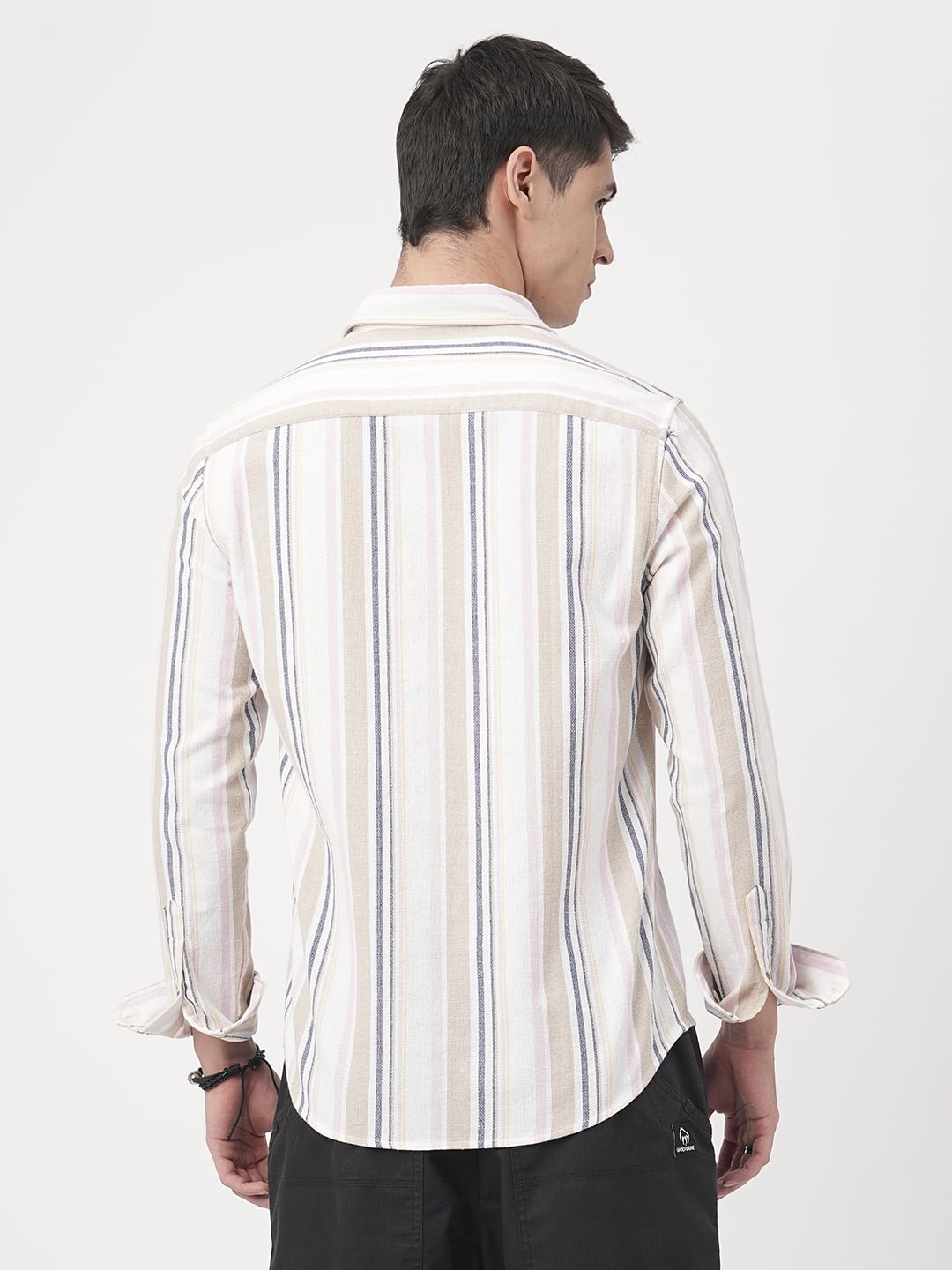 Classic Multicolour Striped Shirt