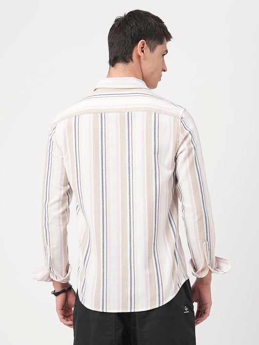 Classic Multicolour Striped Shirt