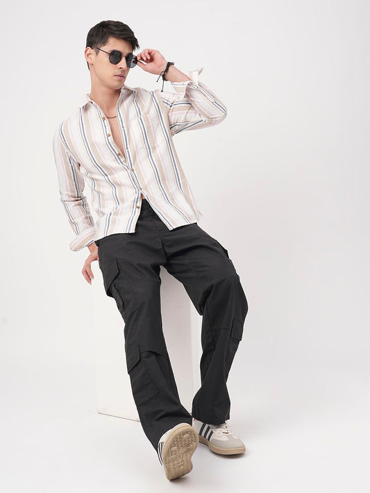 Classic Multicolour Striped Shirt
