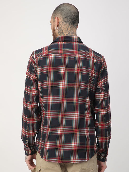 Premium Cotton Multicolour Checkered Shirt