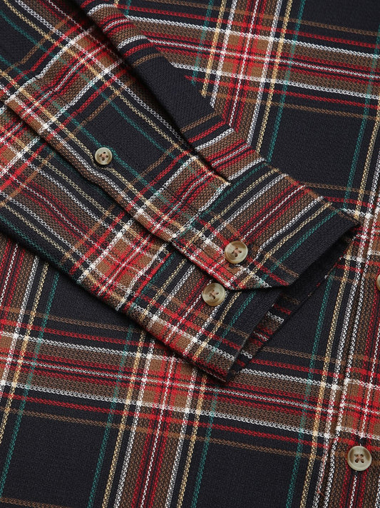 Premium Cotton Multicolour Checkered Shirt