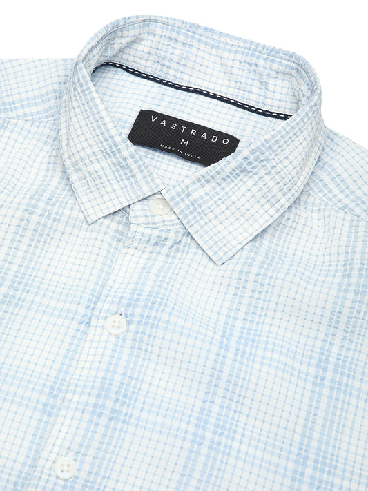 Bluey Mini Plaid Checks Seersucker Shirt