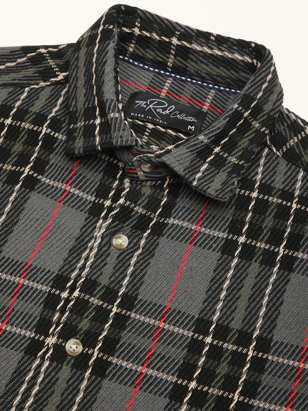 Opulent Multicolour Heavy Twill Broad Checks Shirt