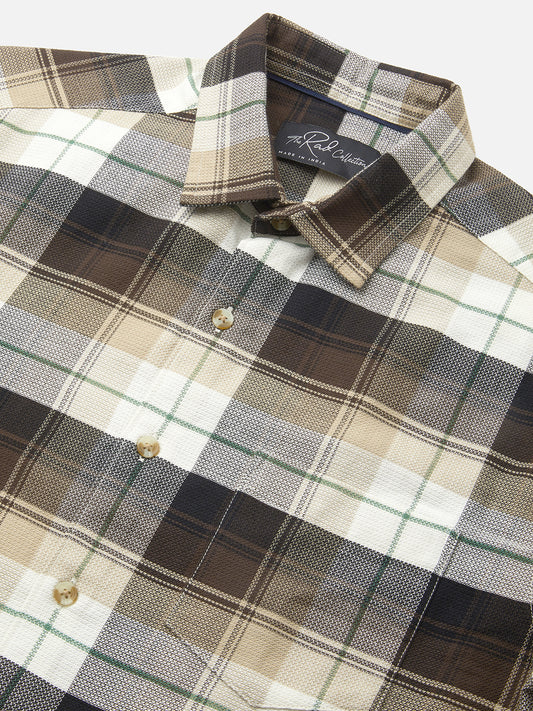 Premium Cotton Multicolour Plaid Checks Shirt