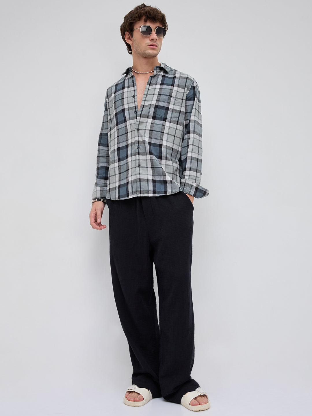 Evergreen Elite Cyber Grid Shirt