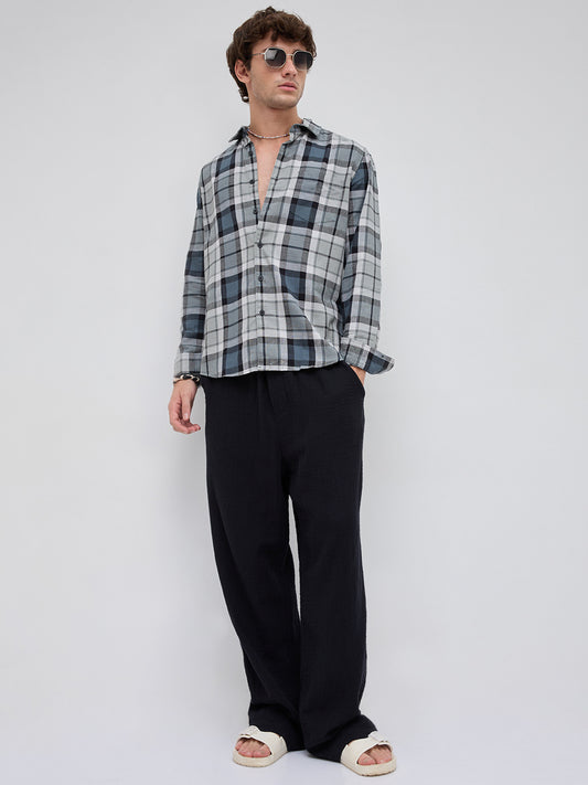 Evergreen Elite Cyber Grid Shirt