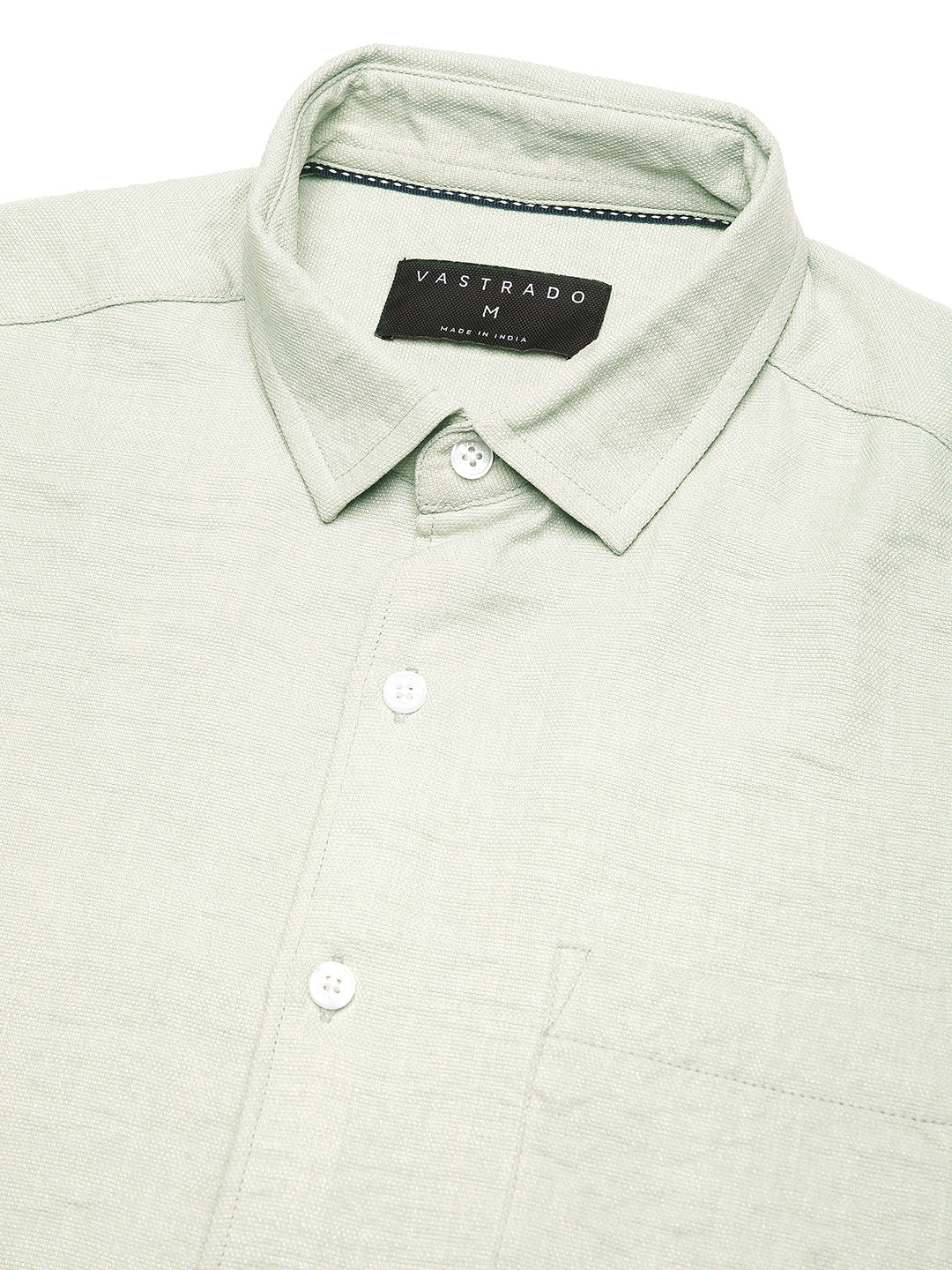 Sage Green Minimalist Solid Shirt