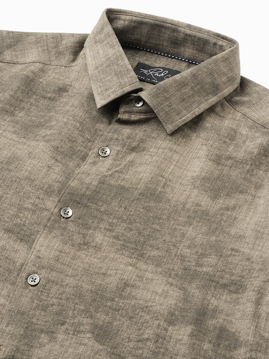 Vintage Brown Plushy Shirt