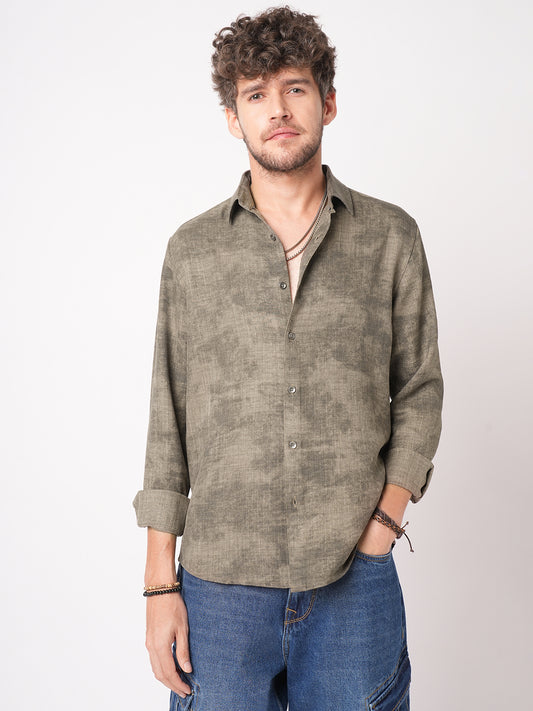 Vintage Brown Plushy Shirt