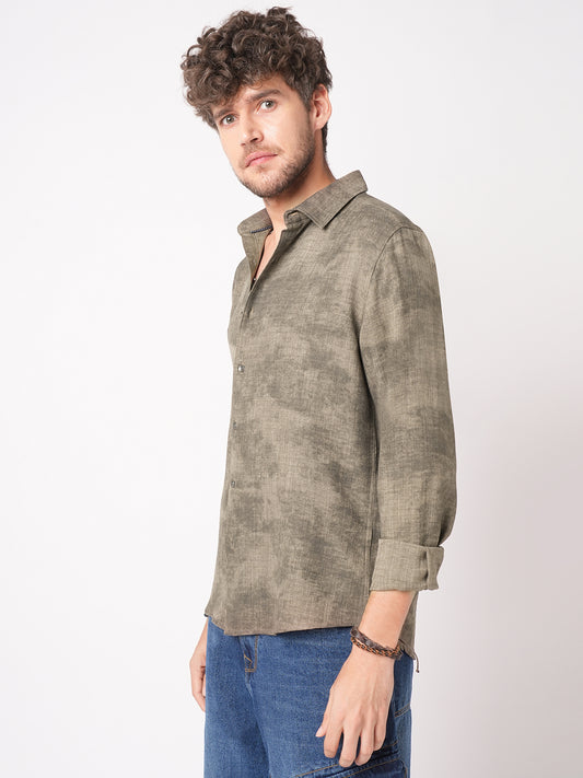 Vintage Brown Plushy Shirt