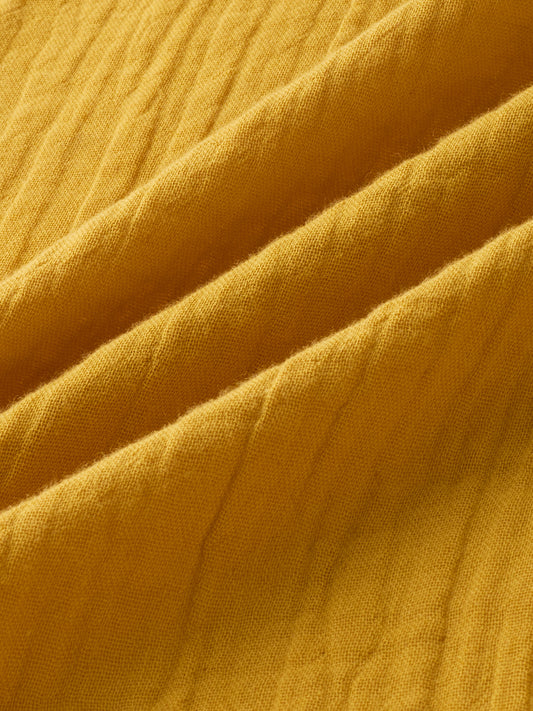 Elite Mustard Double Cloth Shirt