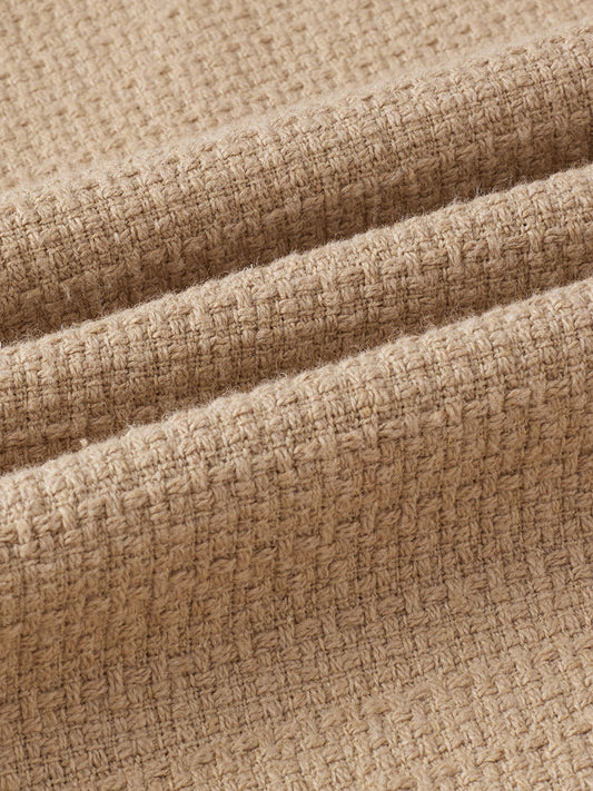 Grainfield Sand Beige Heavy Weave Shirt