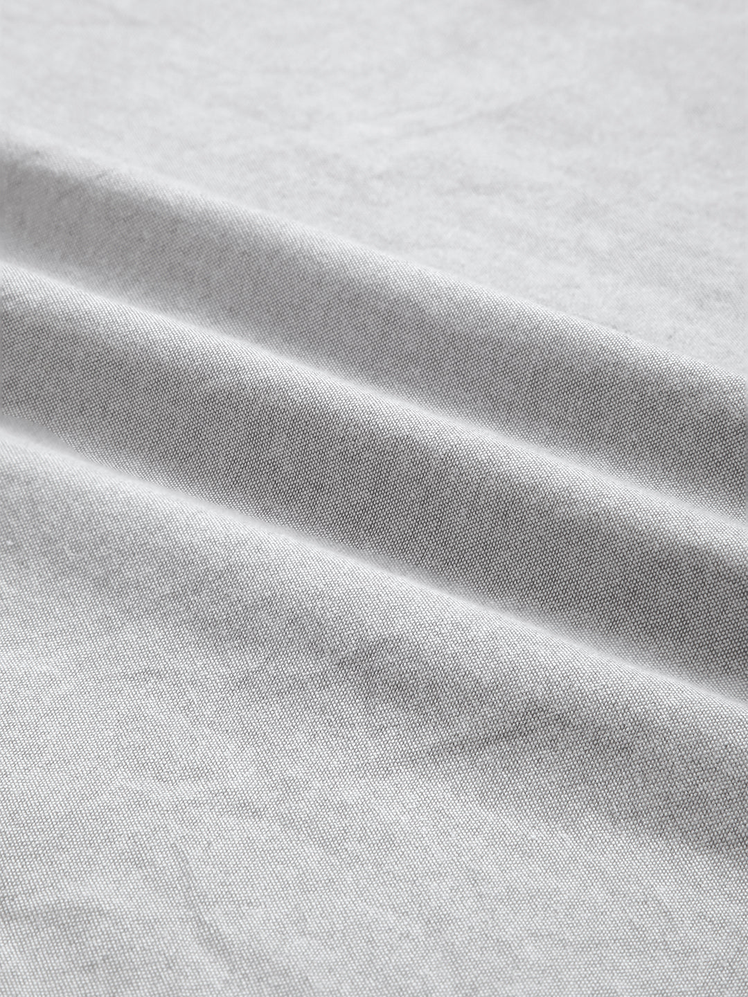 Ash Grey Refined Weave Oxford Shirt