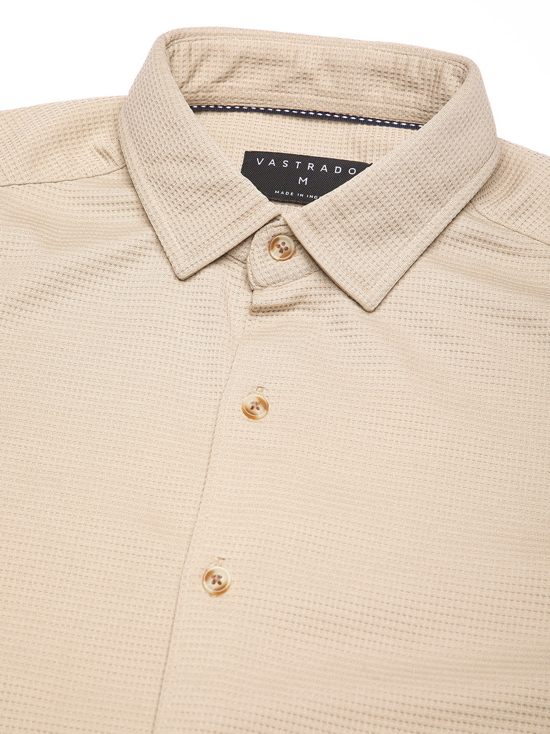 Light French Beige Waffle Shirt