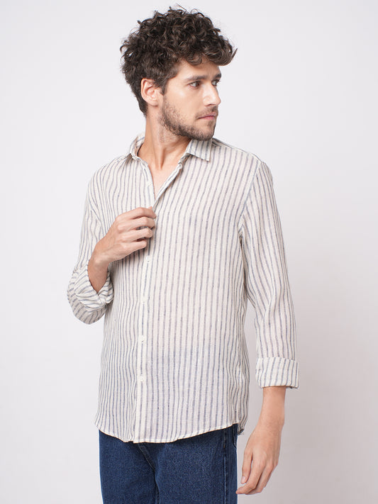 Blue Grainline Burlap Shirt