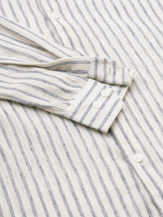 Blue Grainline Burlap Shirt