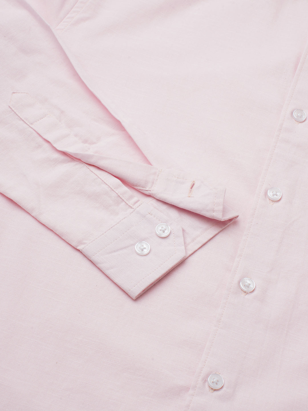 Cotton Candy Pink Slub Shirt