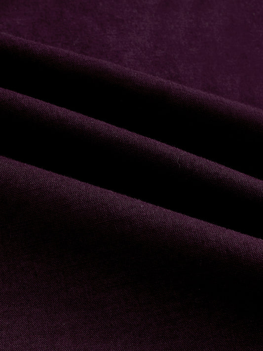 Solid Burgandy Everyday Shirt