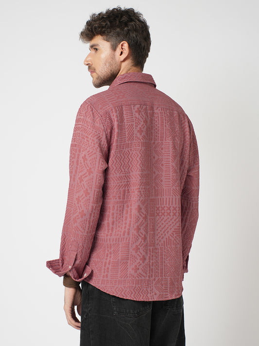 Rosewood Trail Embossed Shirt