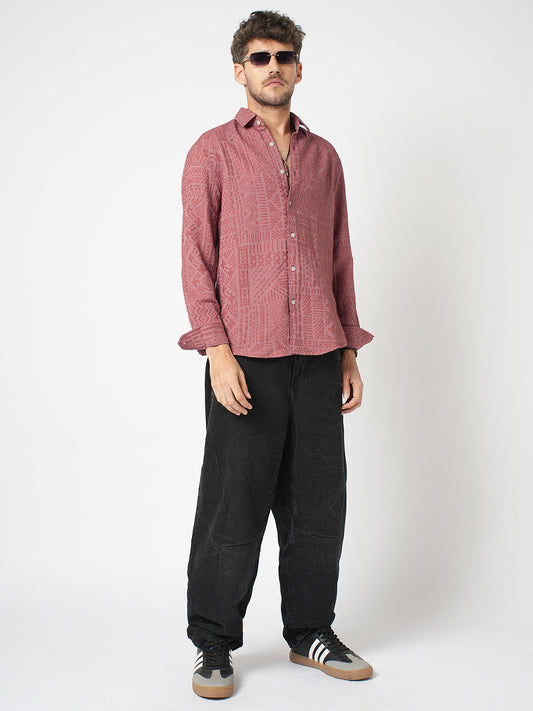 Rosewood Trail Embossed Shirt