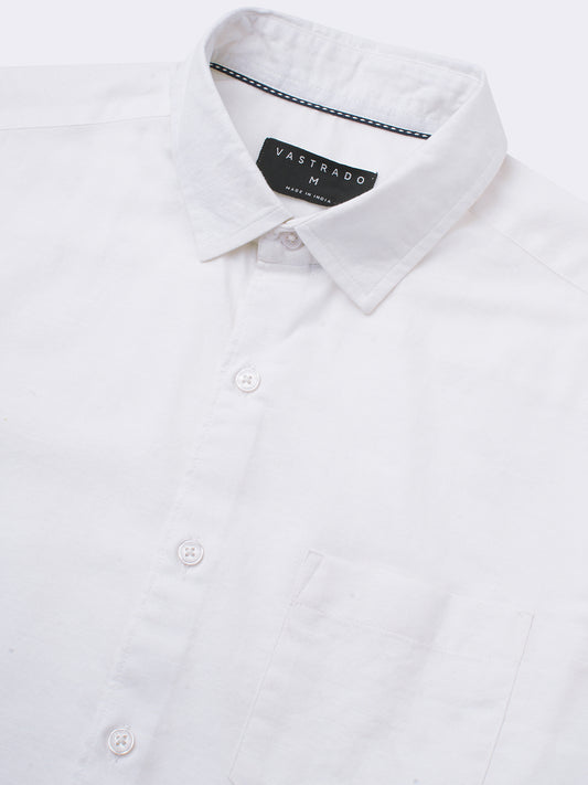 Alpine White Slub Shirt