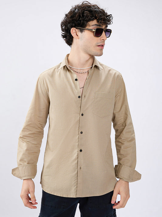 Everyday Khaki Slub Shirt