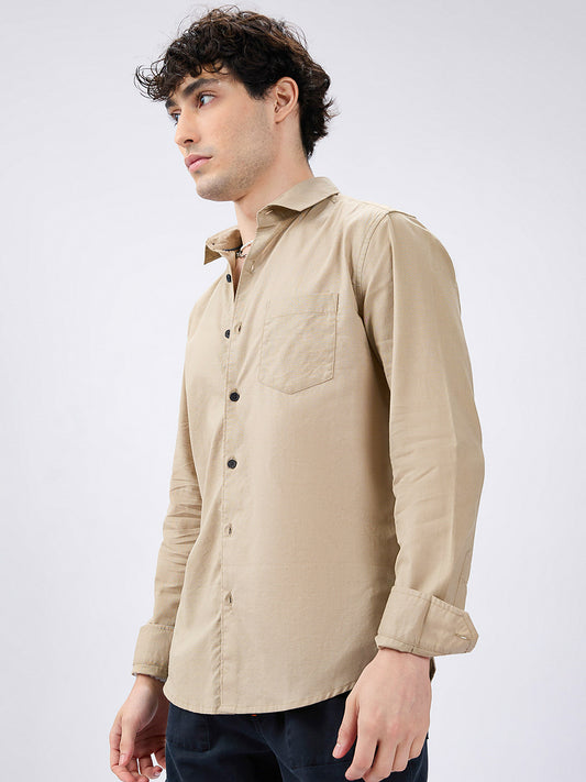 Everyday Khaki Slub Shirt