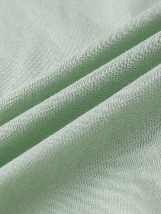 Green Pistachio Pop Slub Shirt