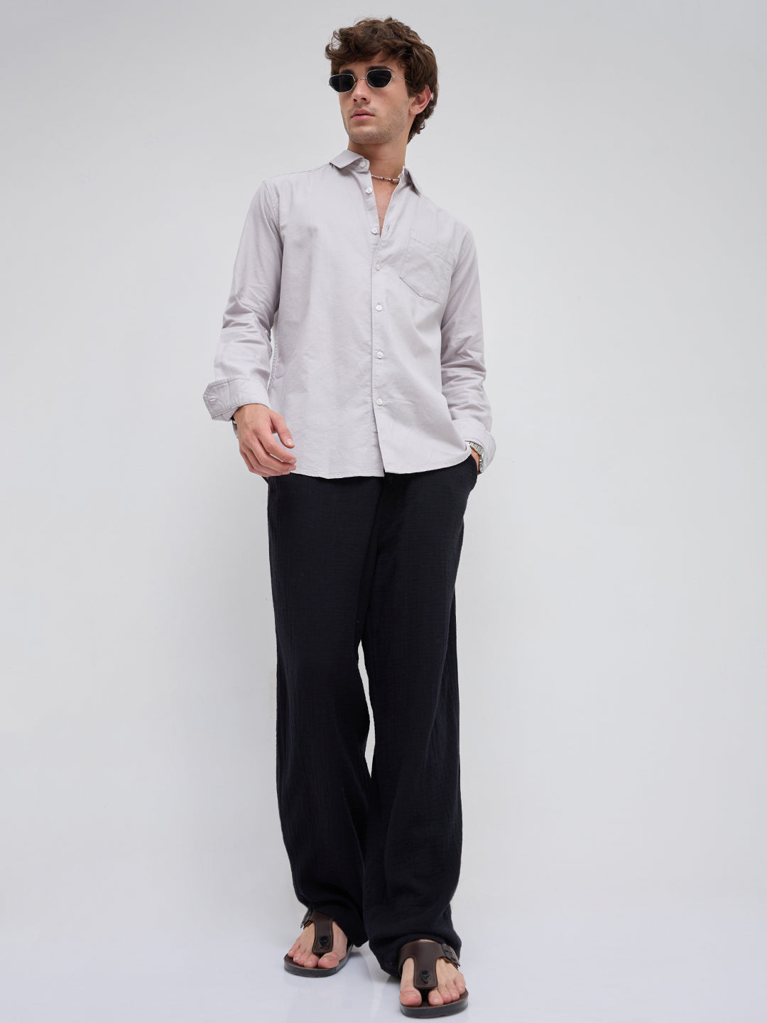 Zero Effort Style Grey Shirt