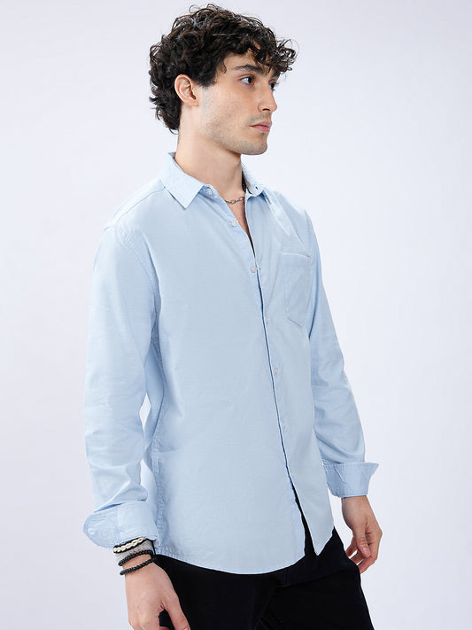 Ice Mist Office Classic Oxford Shirt