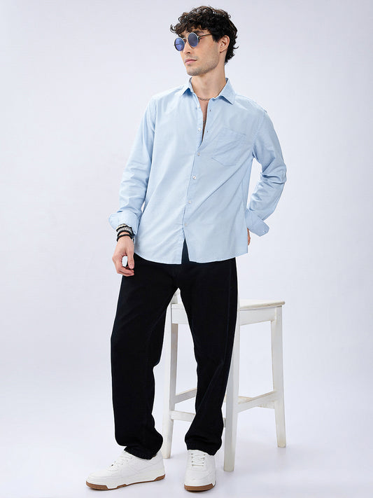 Ice Mist Office Classic Oxford Shirt